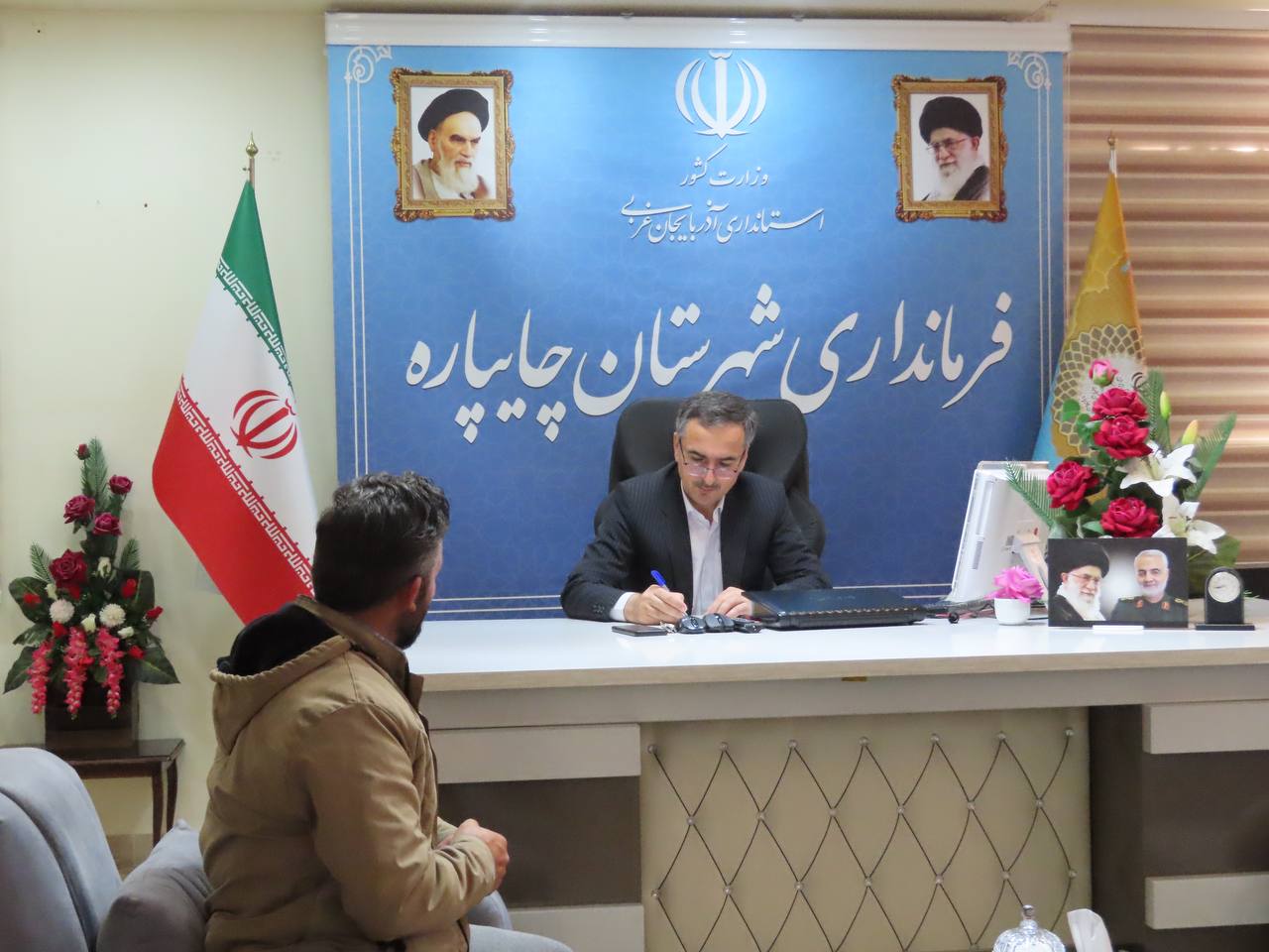 احصاء و بررسی مشکلات مردمی توسط نماینده عالی دولت در شهرستان چایپاره