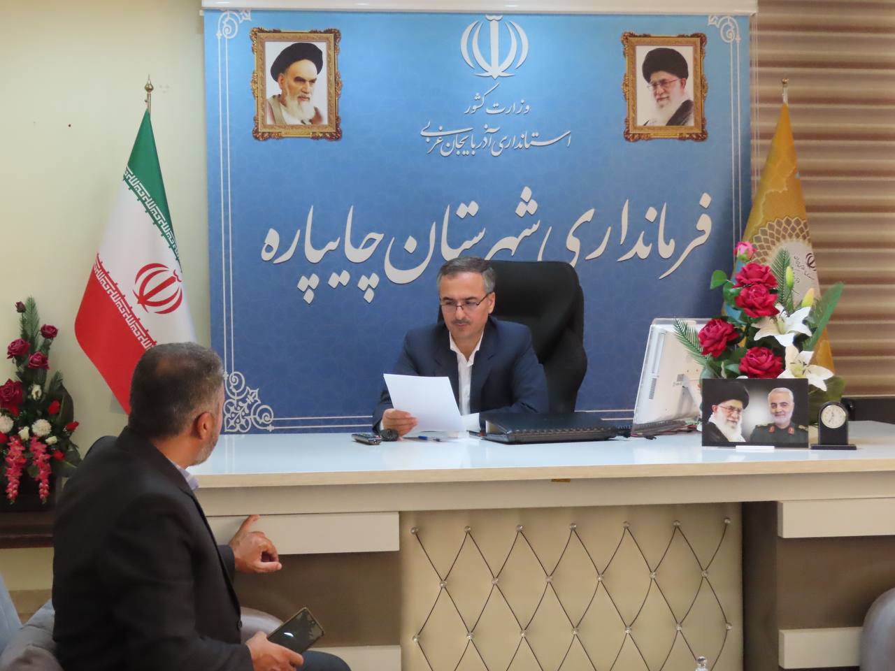 احصاء و بررسی مشکلات مردمی توسط نماینده عالی دولت در شهرستان چایپاره