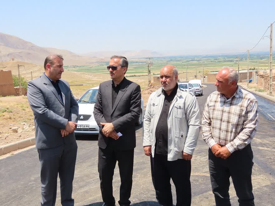 طرح عمرانی بهسازی و آسفالت معابر روستای طاهر آباد آماده افتتاح شد