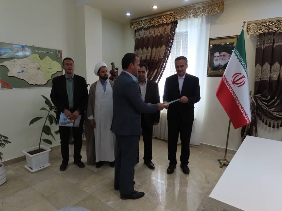آیین تکریم و معارفه مدیر جهاد کشاورزی شهرستان چایپاره