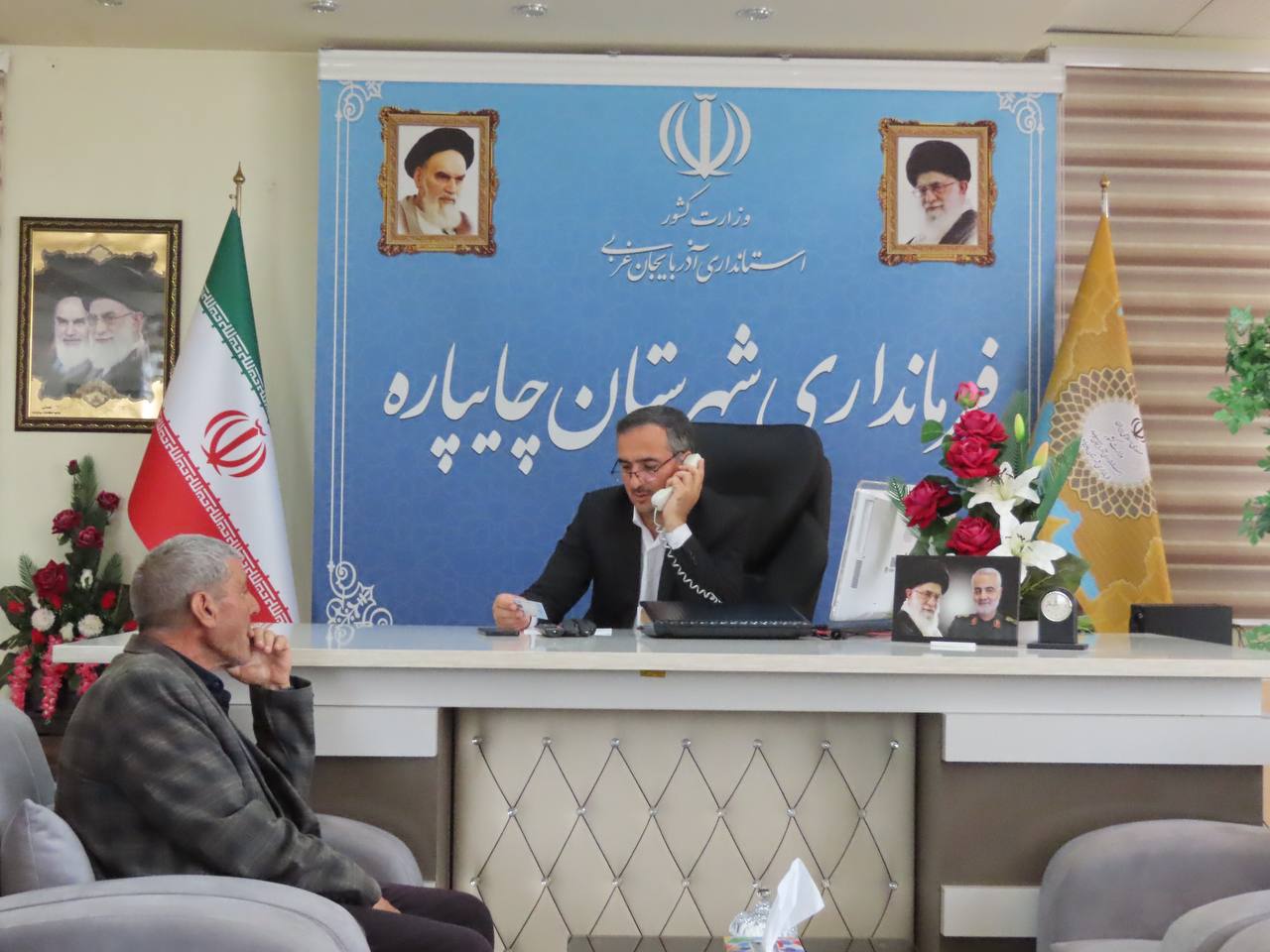 احصاء و بررسی مشکلات مردمی توسط نماینده عالی دولت در شهرستان چایپاره