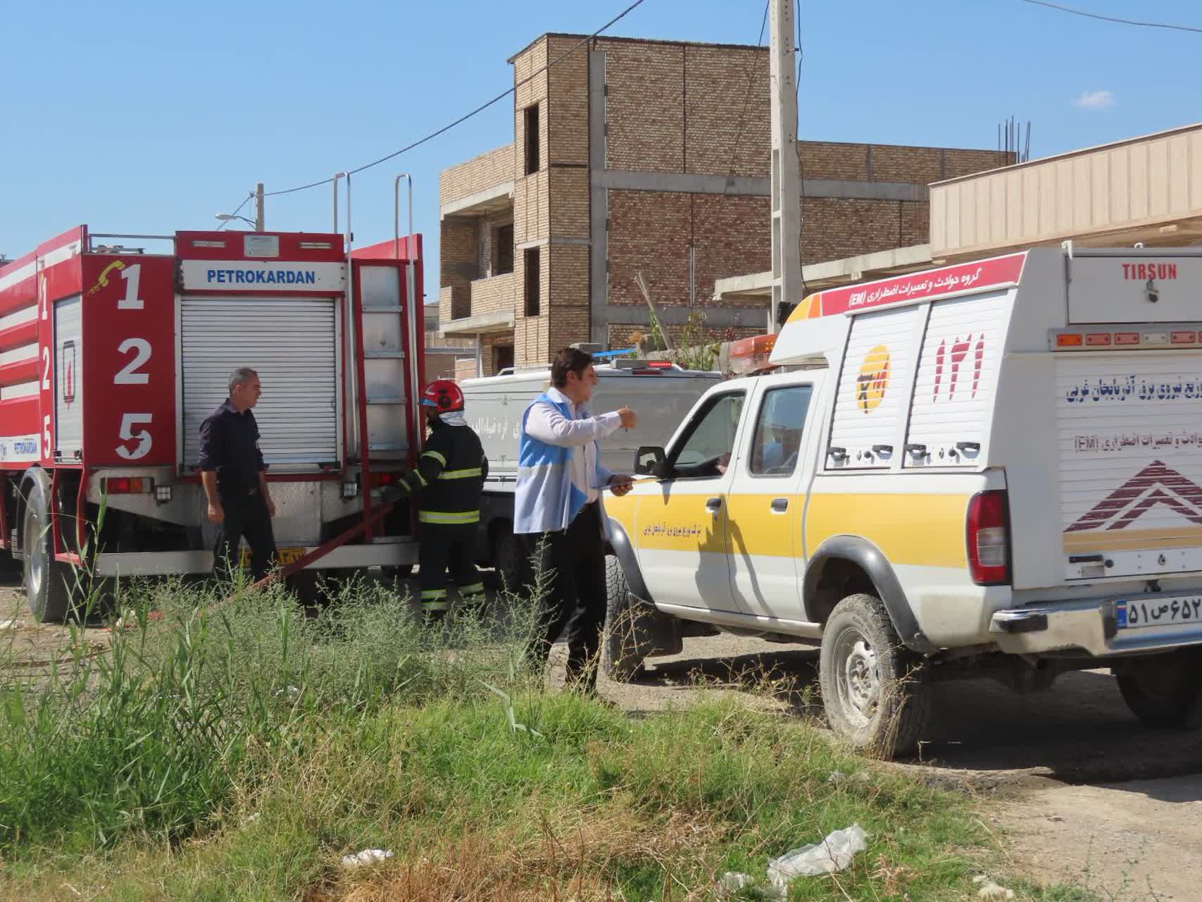 برگزاری مانور لحظه صفر ستاد پیشگیری ، هماهنگی ، فرماندهی و پاسخ به بحران شهرستان چایپاره