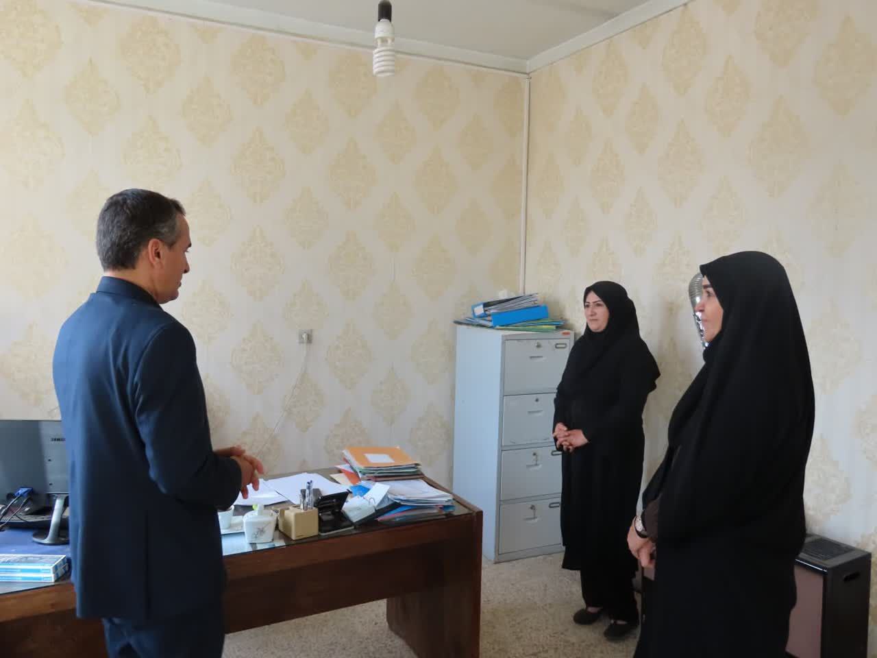 بازدید سرزده سعید شکورزاده فرماندار شهرستان چایپاره از بهزیستی شهرستان چایپاره