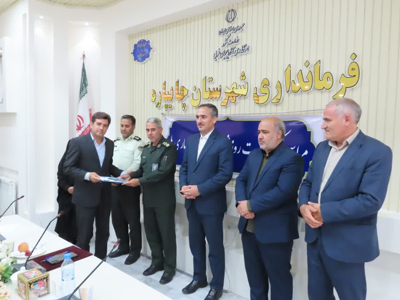 مراسم تکریم روز شهردار و دهیار