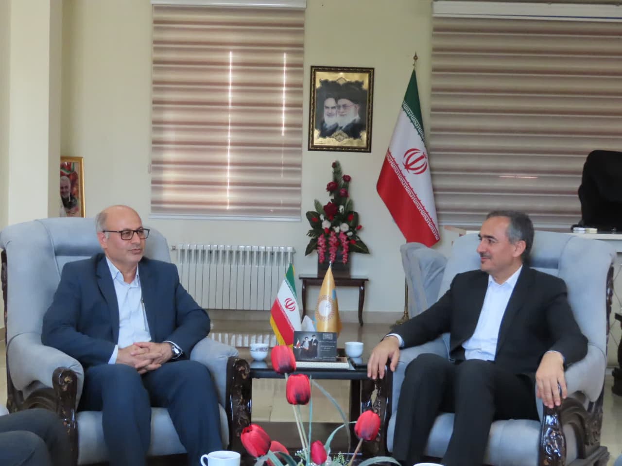 دیدار مدیر کل کمیته امداد امام خمینی(ره) با فرماندار شهرستان چایپاره