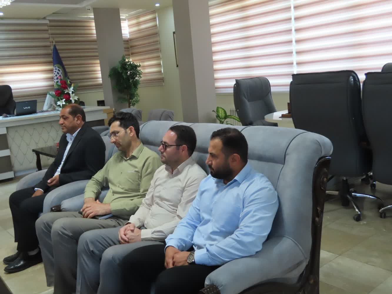 دیدار مدیر و کارکنان جهاد کشاورزی شهرستان با فرماندار چایپاره