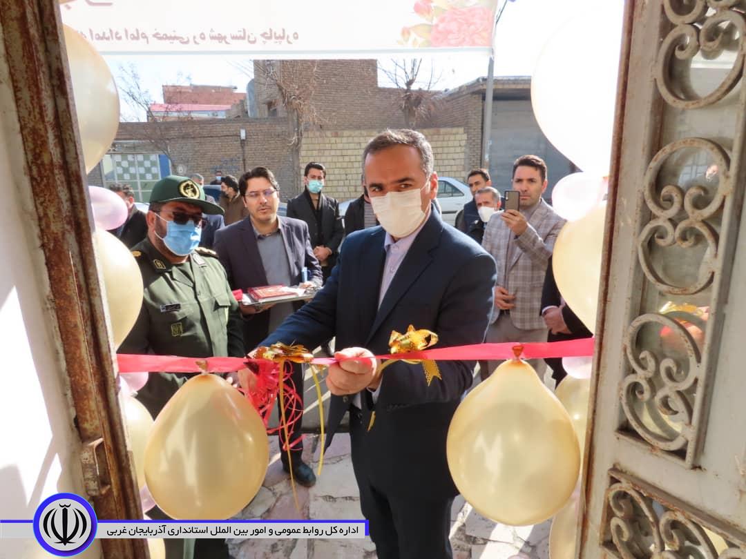 آئین افتتاح تولیدی پوشاک صدف در شهرستان چایپاره برگزار شد