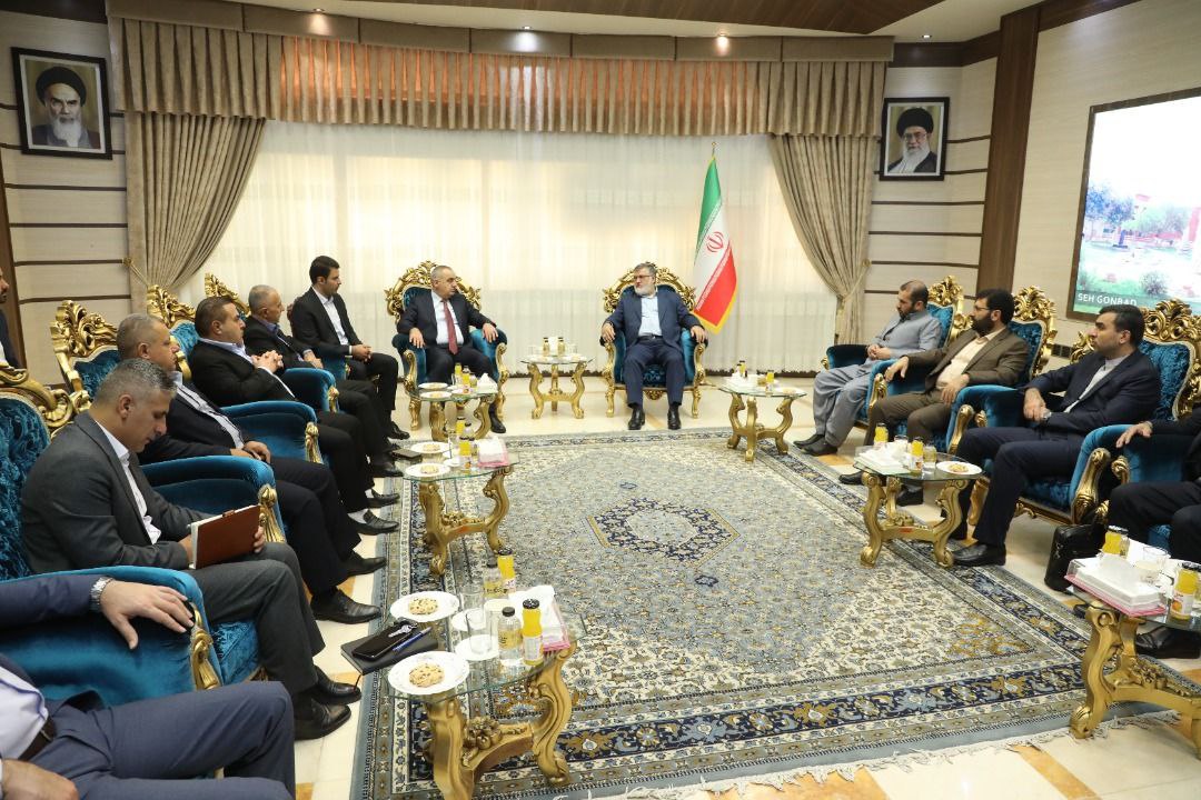 نشست مشترک محمدصادق معتمدیان استاندار آذربایجانغربی با رئیس اداره راپرین اقلیم کردستان عراق