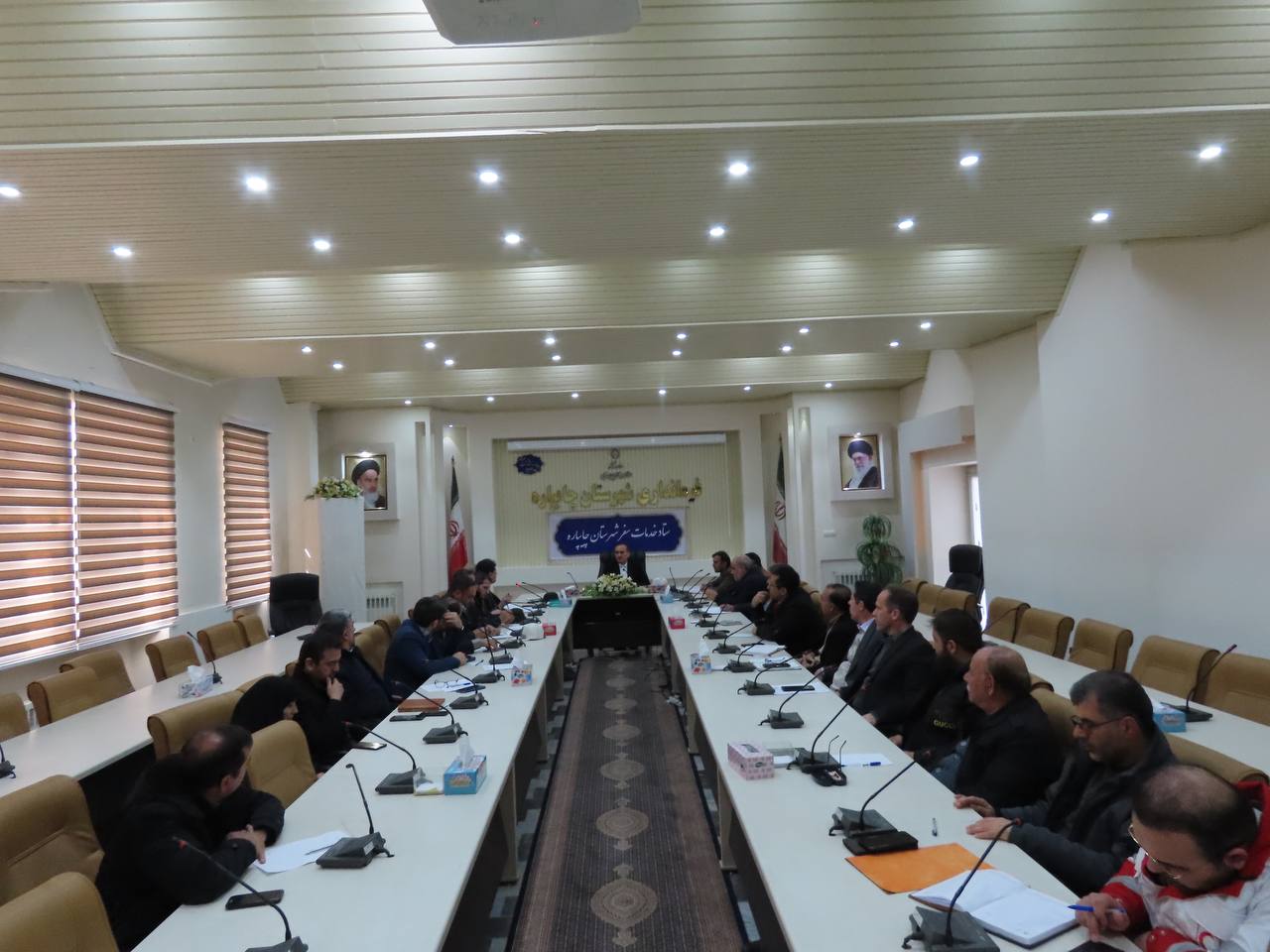جلسه ستاد اجرایی خدمات سفر شهرستان چایپاره