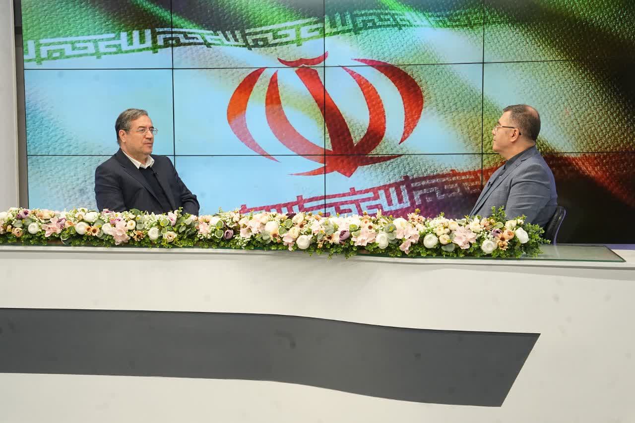 حضور رضا رحمانی استاندار آذربایجان‌غربی در برنامه تلویزیونی "منظر"