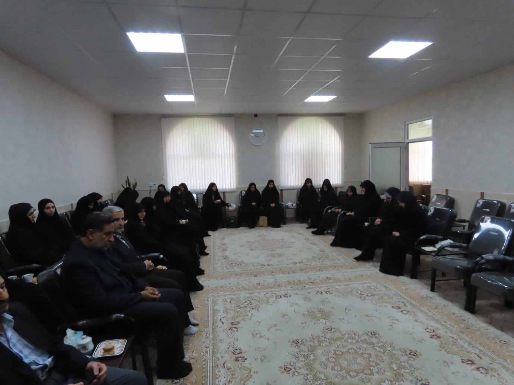 برگزاری جلسه حوزه علمیه فاطمه الزهرا شهرستان چایپاره