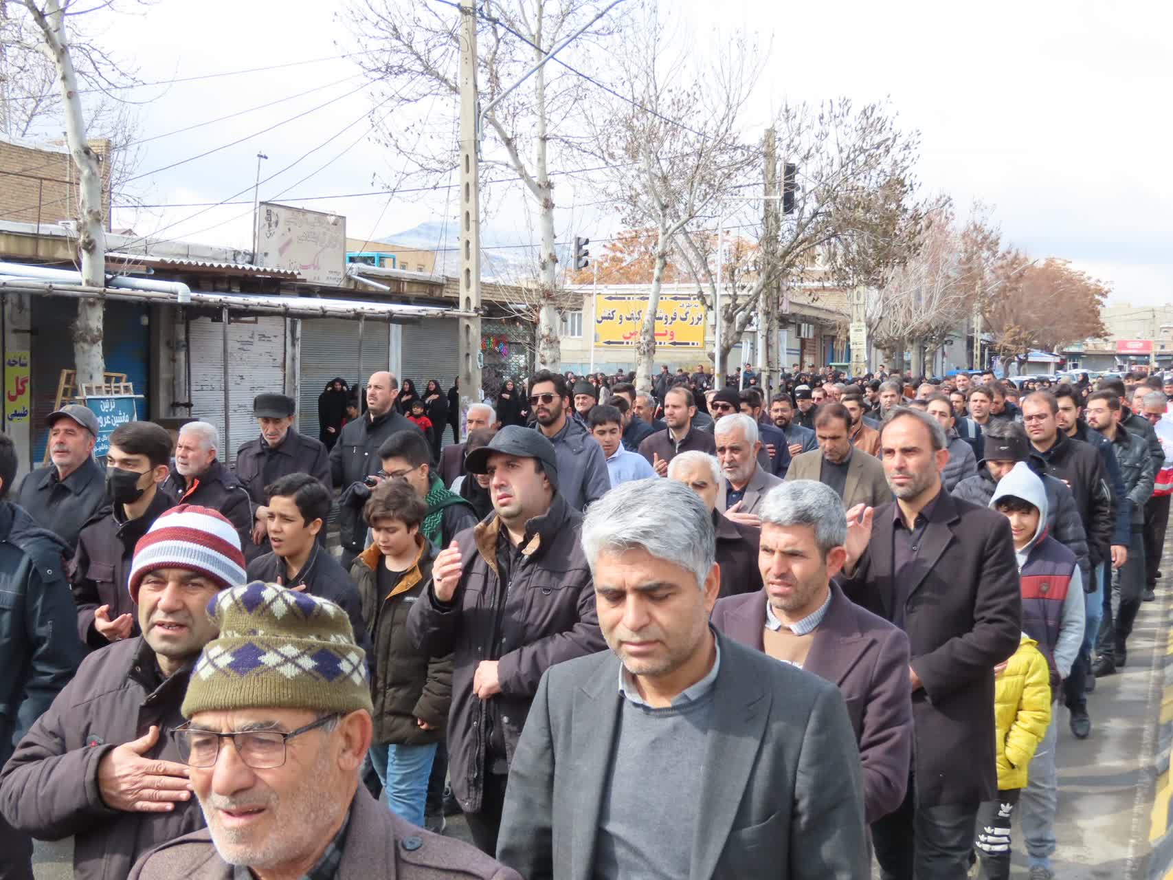 برگزاری مراسم عزاداری خیابانی و خروش حماسی مردم غیور چایپاره در سوگ شهادت قائد امت، حضرت آیت الله خامنه‌ای(قدس سره)