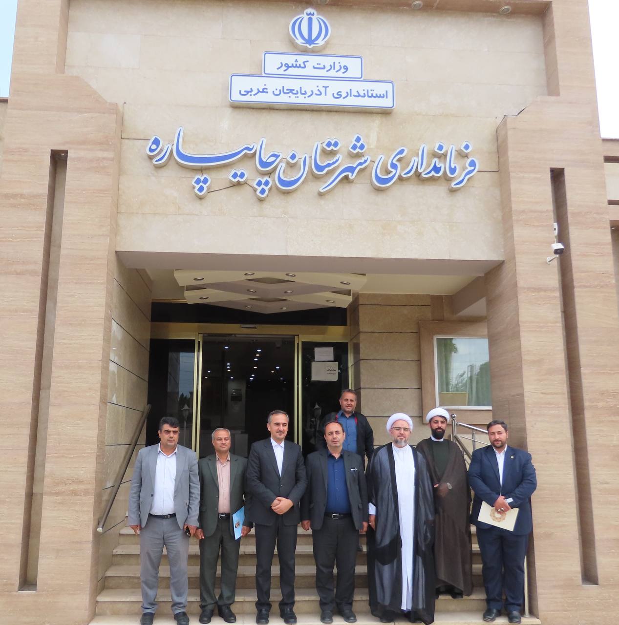 مراسم تکریم و معارفه رییس بنیاد شهید و امور ایثارگران شهرستان چایپاره