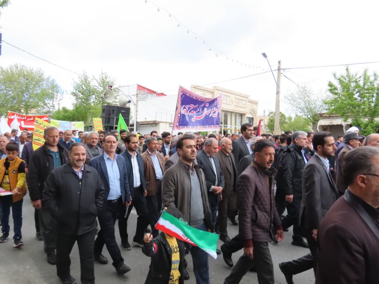 گزارش تصویری راهپیمایی روز قدس1402