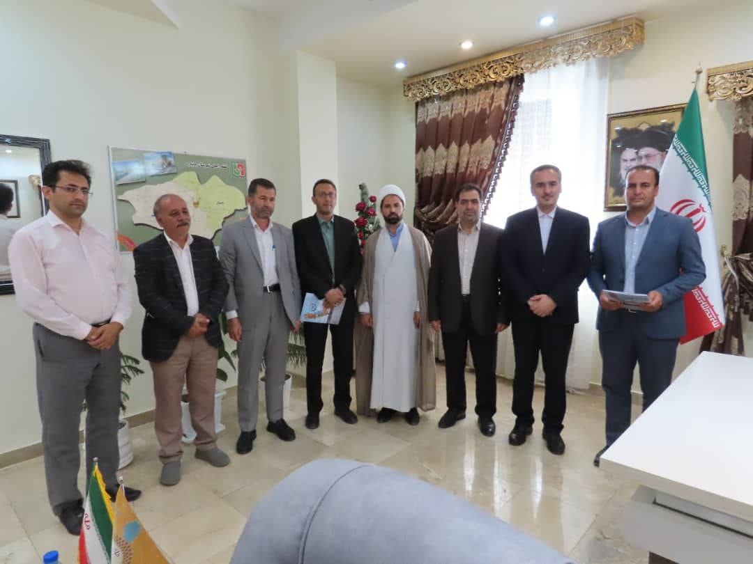 آیین تکریم و معارفه مدیر جهاد کشاورزی شهرستان چایپاره