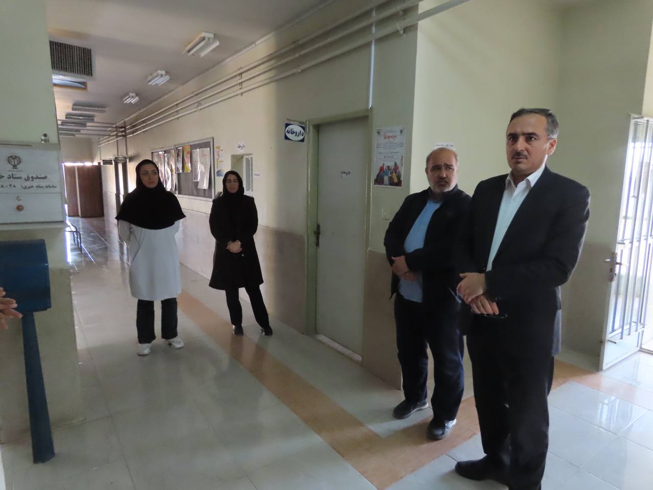 بازدید سرزده سعید شکورزاده فرماندار چایپاره از مرکز خدمات جامع سلامت شهر حاجیلار