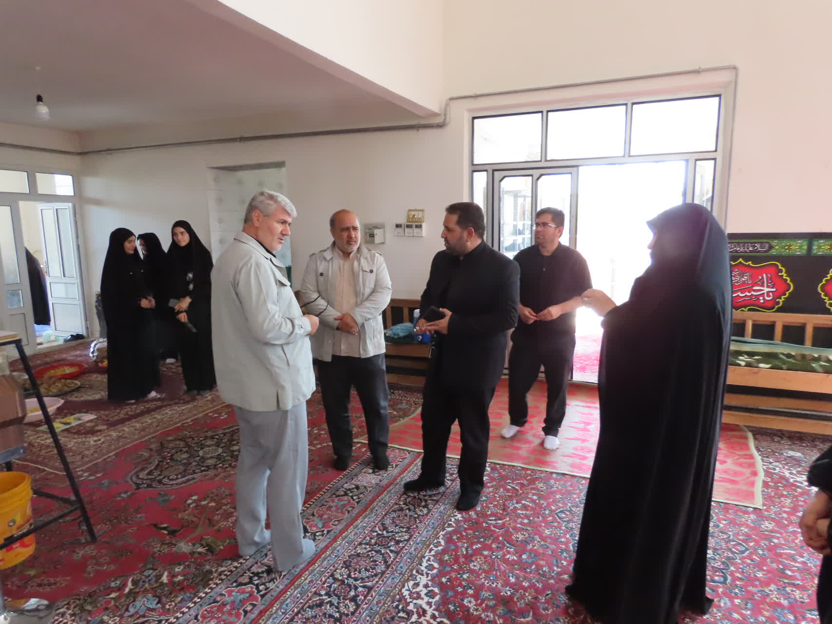 بازدید فرماندار و مدیر کل دفتر امور روستایی استانداری از شهر حاجیلار