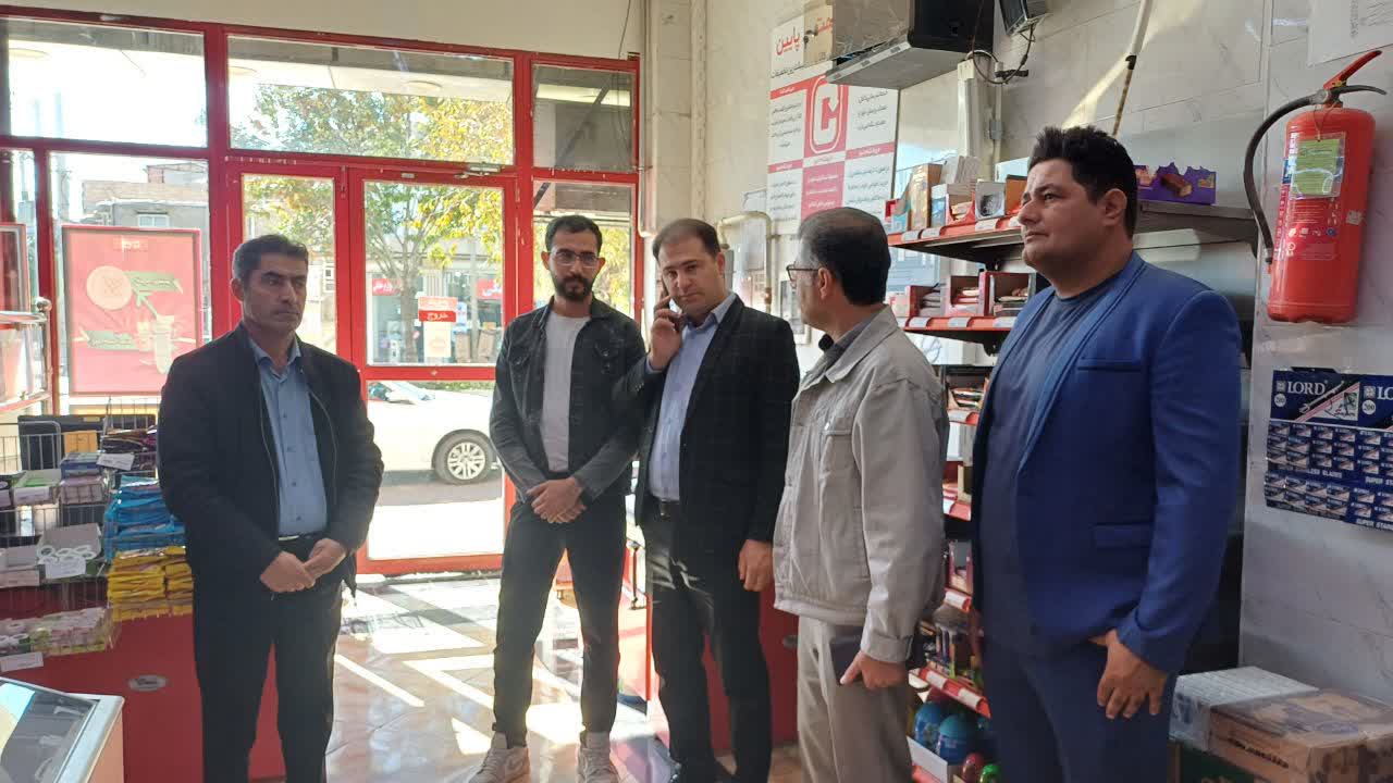 بازدید و بازرسی میدانی اعضای کمیسیون نظارت بر امور اصناف شهرستان از واحدهای صنفی تامین کننده اقلام ضروری و اساسی پیرو تأکیدات فرماندار چایپاره