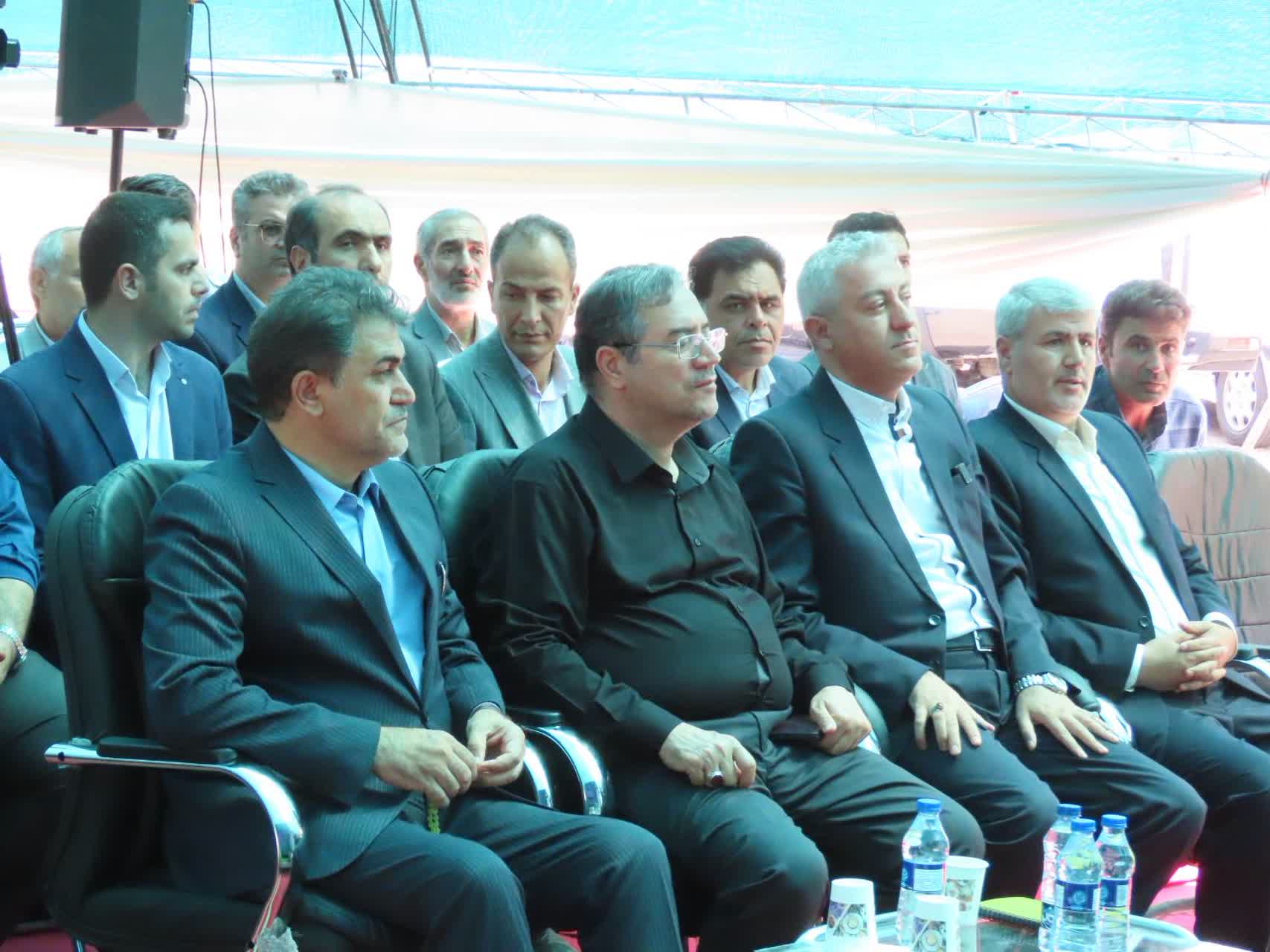 آیین آغاز عملیات اجرایی و کلنگ زنی قطعه چهارم محور سهراهی ایواوغلی تا گیت ورودی منطقه آزاد ماکو