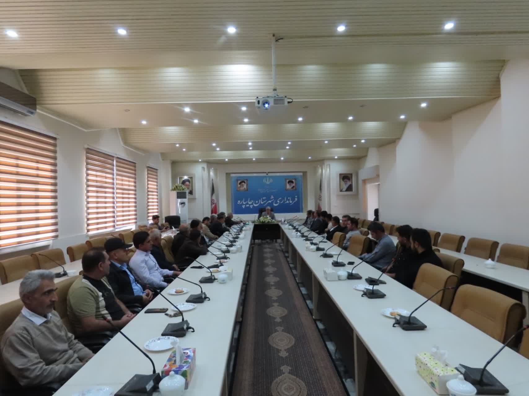 برگزاری جلسه توجیهی و بررسی مشکلات نانوایان شهرستان چایپاره