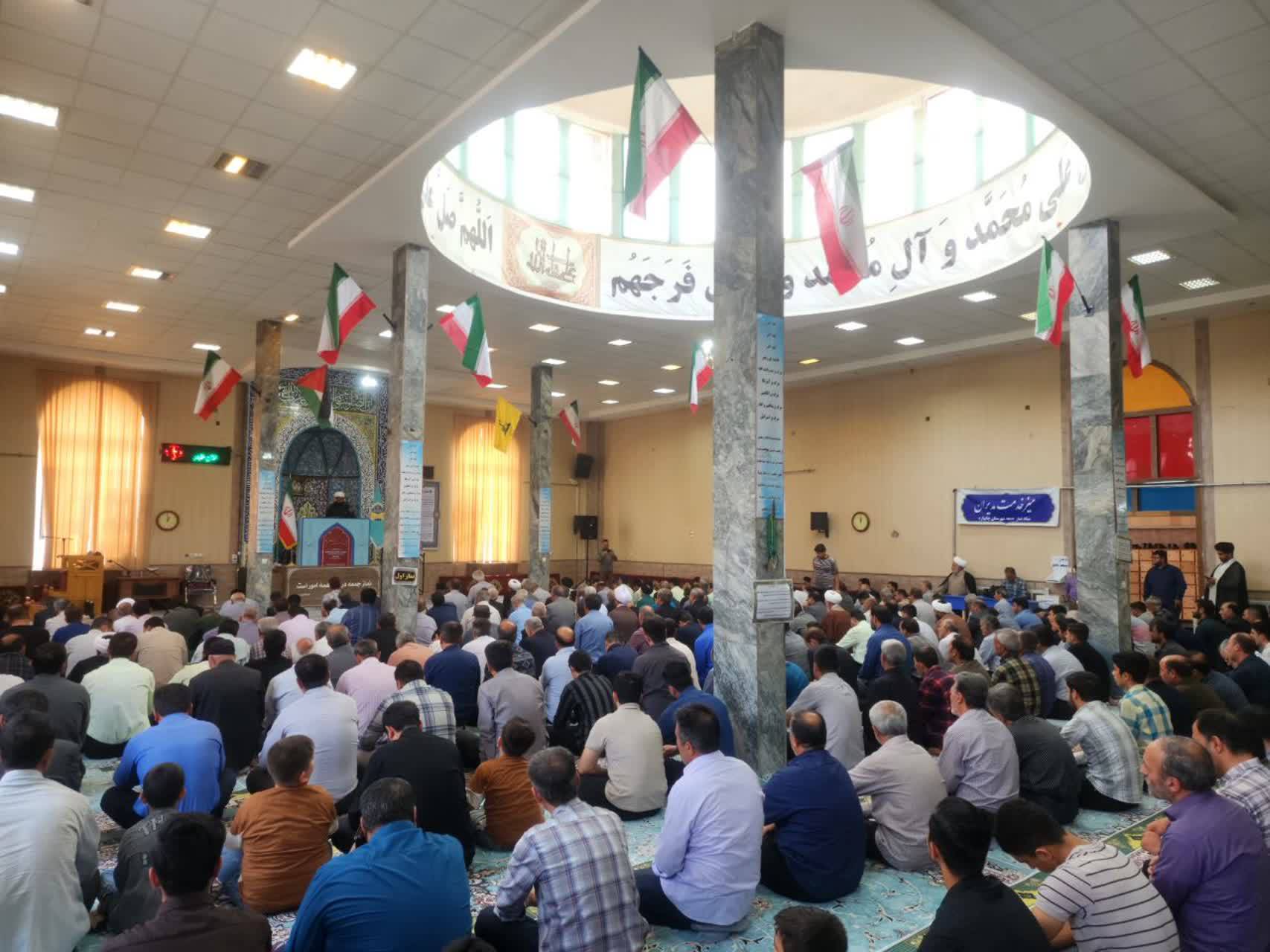 برگزاری نماز عبادی سیاسی جمعه