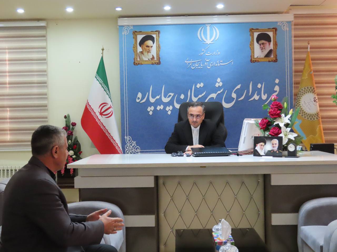 احصاء و بررسی مشکلات مردمی توسط نماینده عالی دولت در شهرستان چایپاره