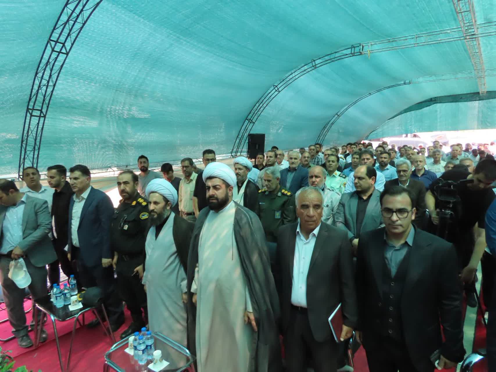 آیین آغاز عملیات اجرایی و کلنگ زنی قطعه چهارم محور سهراهی ایواوغلی تا گیت ورودی منطقه آزاد ماکو