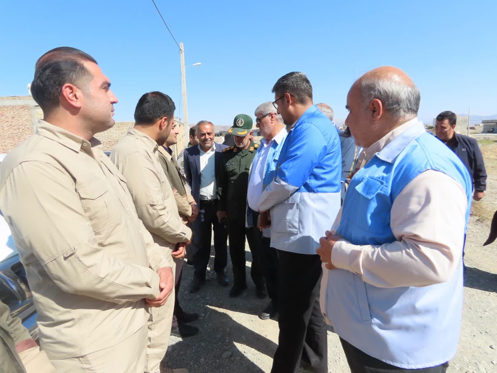 برگزاری مانور لحظه صفر ستاد پیشگیری ، هماهنگی ، فرماندهی و پاسخ به بحران شهرستان چایپاره