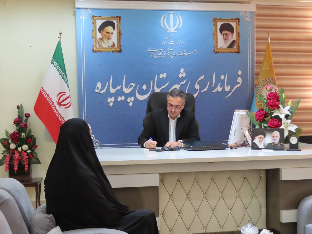 احصاء و بررسی مشکلات مردمی توسط نماینده عالی دولت در شهرستان چایپاره