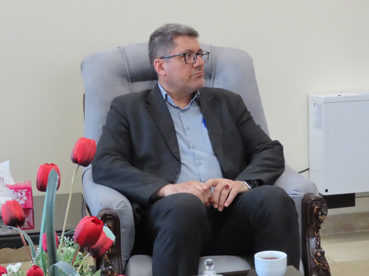 دیدار مدیر کل کمیته امداد امام خمینی(ره) با فرماندار شهرستان چایپاره