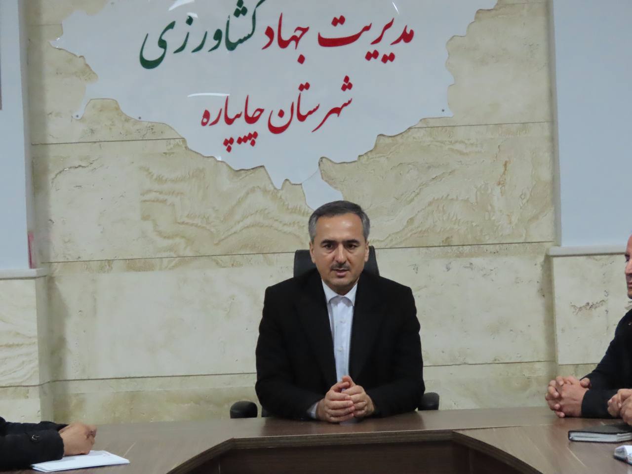 بازدید سرزده سعید شکورزاده فرماندار چایپاره از مدیریت جهاد کشاورزی