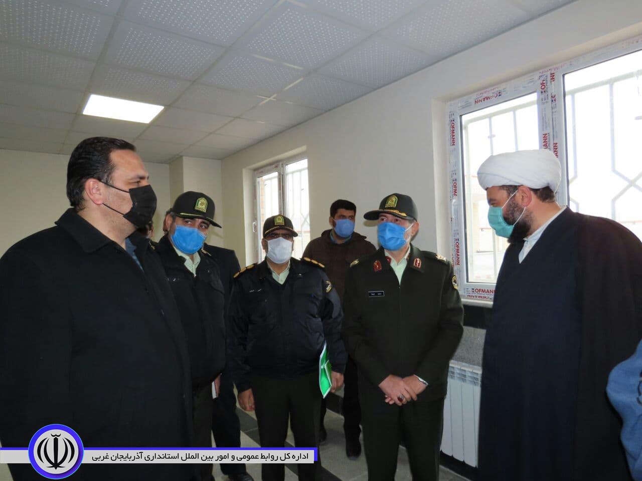 آیین افتتاح ساختمان جدید ستاد فرماندهی نیروی انتظامی در شهرستان چایپاره برگزار شد.