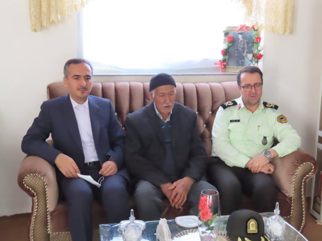 دیدار و دلجویی با خانواده معزز خانواده شهید اکبر جعفرزاده