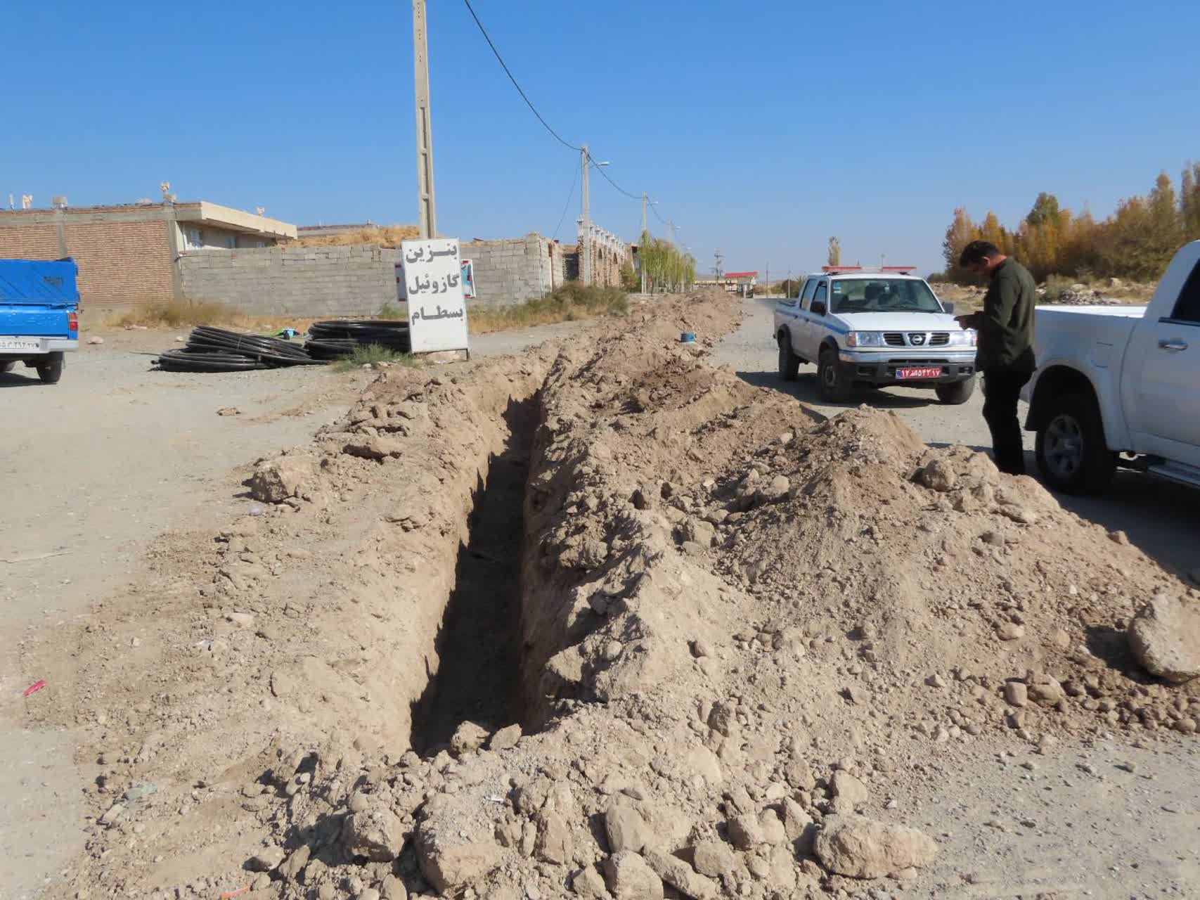 پروژه اصلاح شبکه آب شرب روستای بسطام آماده افتتاح شد