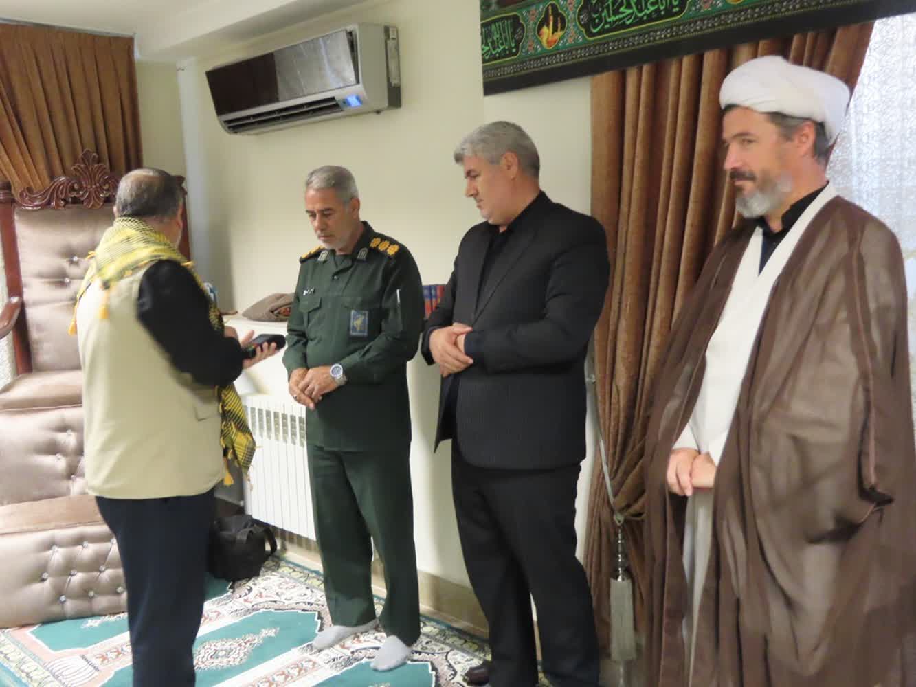 برگزاری مراسم قرائت زیارت عاشورا در فرمانداری شهرستان چایپاره
