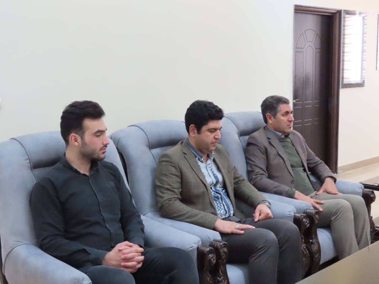 دیدار نوروزی روساء و مدیران دستگاه های اجرایی شهرستان با فرماندار چایپاره