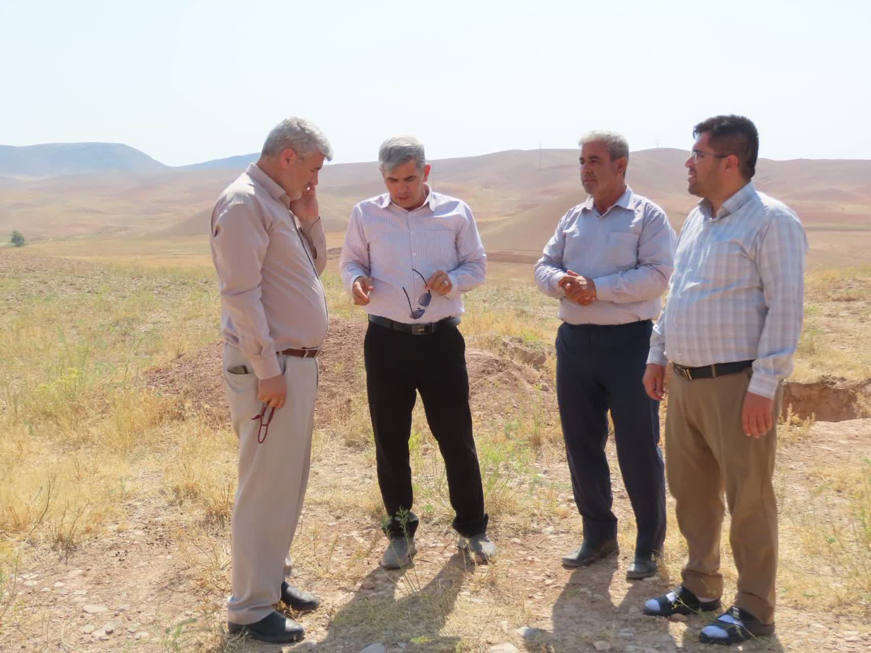 بازدید فرماندار چایپاره از ایستگاه پمپاژ آب شرب روستاهای محور تاج خاتون ، قوچاش و پیریادگار