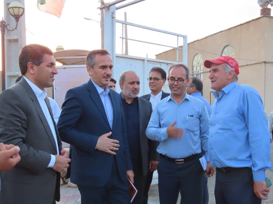 بازدید فرماندار و جمعی از مسئولان شهرستان چایپاره از روستای حسین بگلو توابع بخش حاجیلار