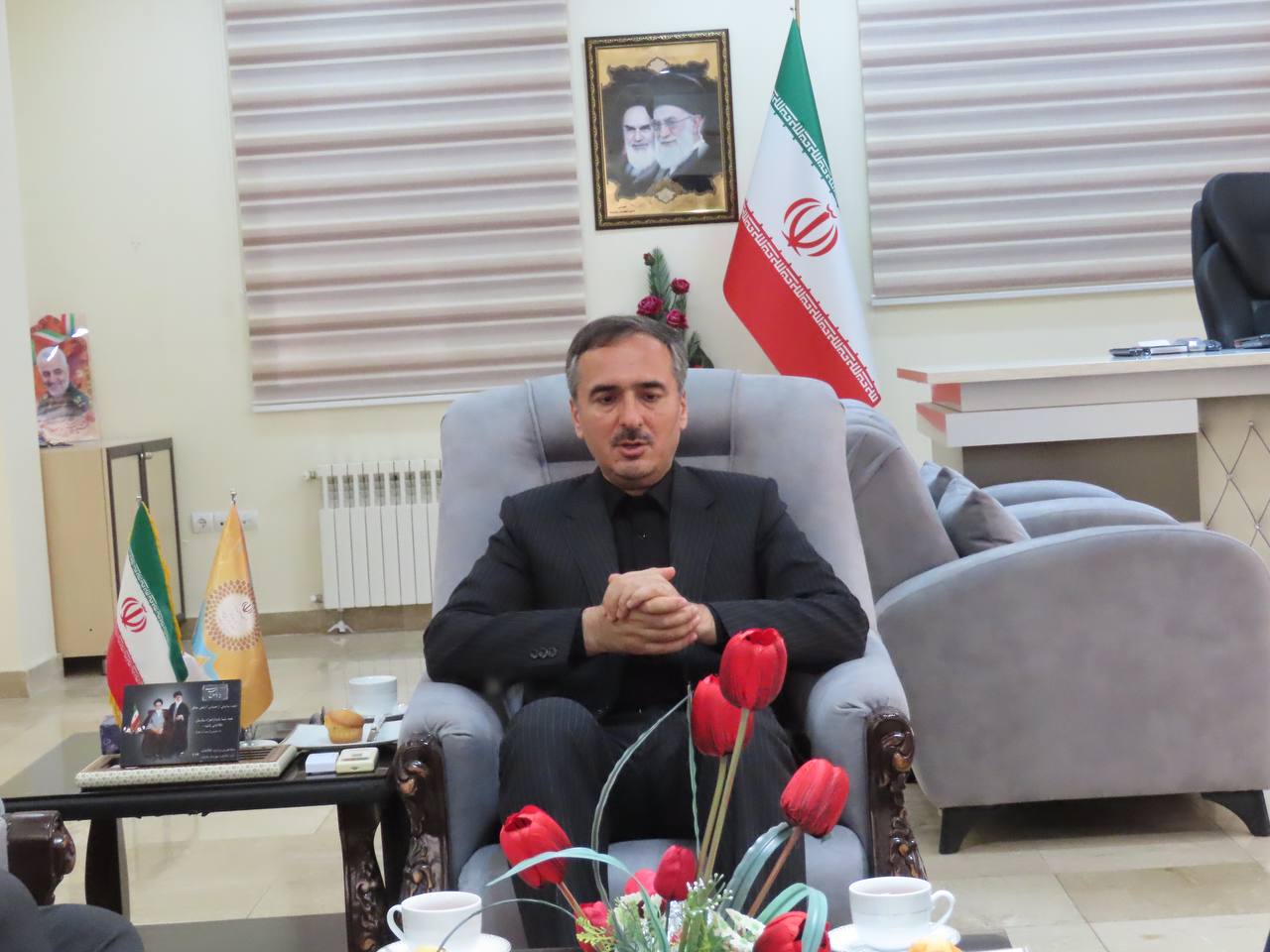 دیدار رییس و اعضای دفتر ارتباطات مردمی نماینده مردم شهرستان در مجلس شورای اسلامی با فرماندار شهرستان چایپاره