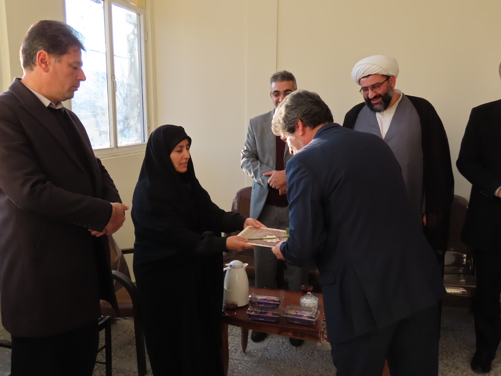 افتتاح دفتر ستاد ملی صبر در محل ساختمان شورای اسلامی شهرستان چایپا ره
