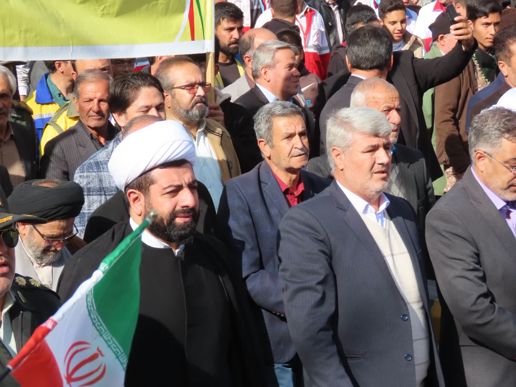 برگزاری مراسم یوم الله 13 آبان در چایپاره همزمان با سراسر کشور