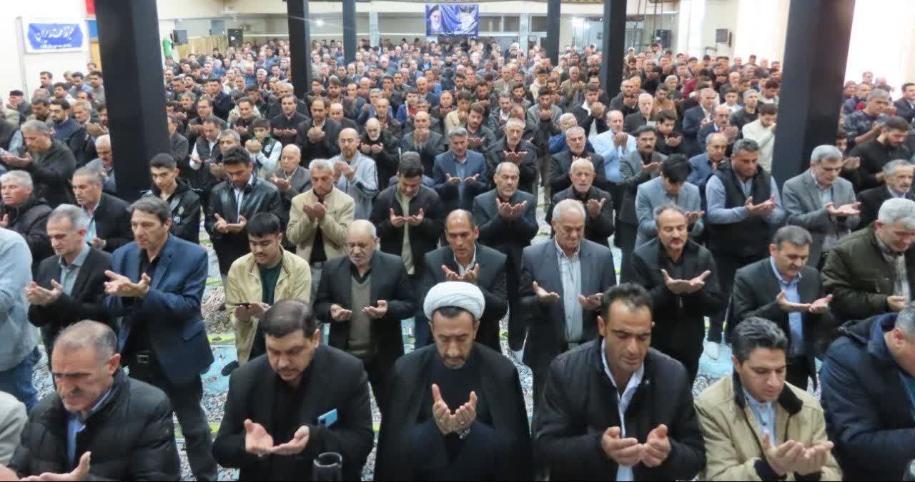 برگزاری باشکوه نماز عید سعید فطر در چایپاره