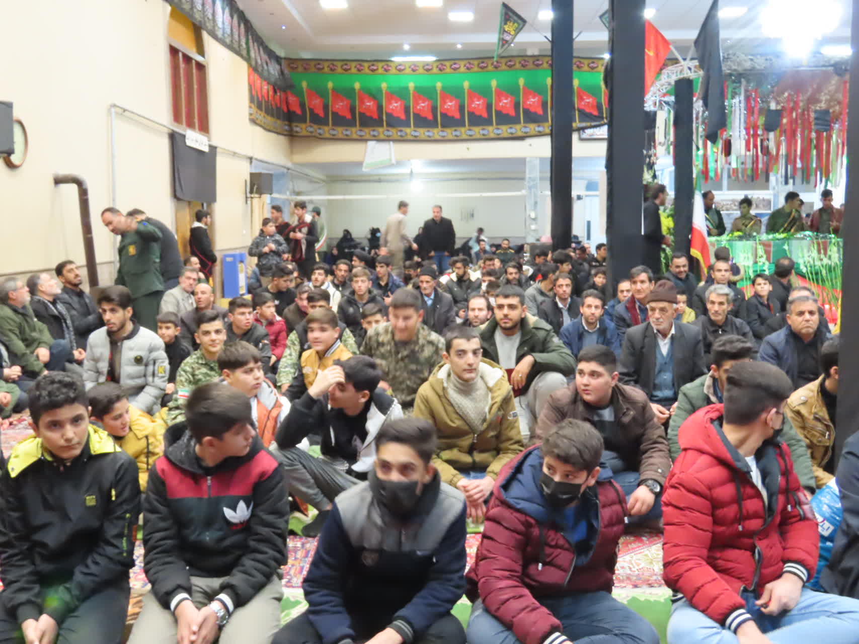 آیین وداع با پیکر مطهر شهید گمنام هشت سال دفاع مقدس