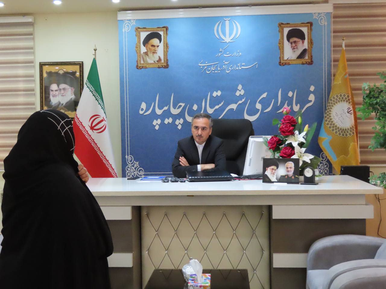 احصاء و بررسی مشکلات مردمی توسط نماینده عالی دولت در شهرستان چایپاره