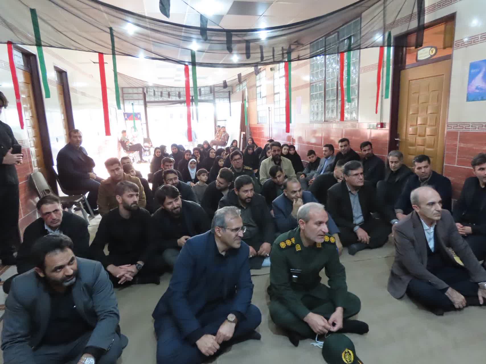 آیین وداع با پیکر مطهر شهید گمنام هشت سال دفاع مقدس