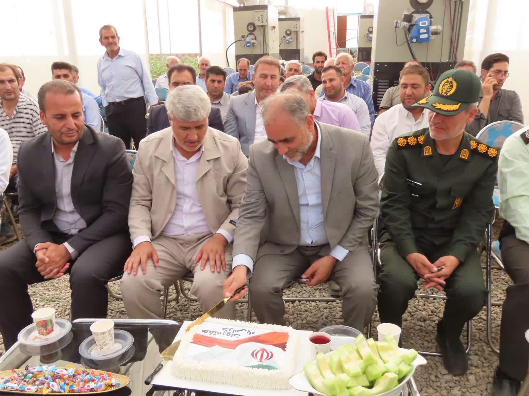 افتتاح گلخانه مدرن شهرستان چایپاره