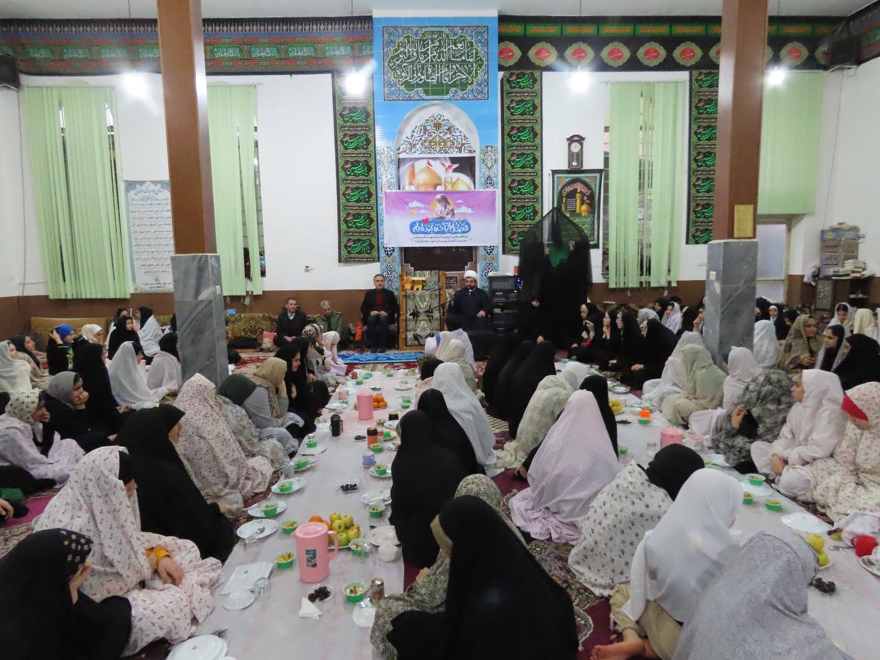 حضور فرماندار در مراسم اعتکاف دانش آموزی دختران شهرستان چایپاره