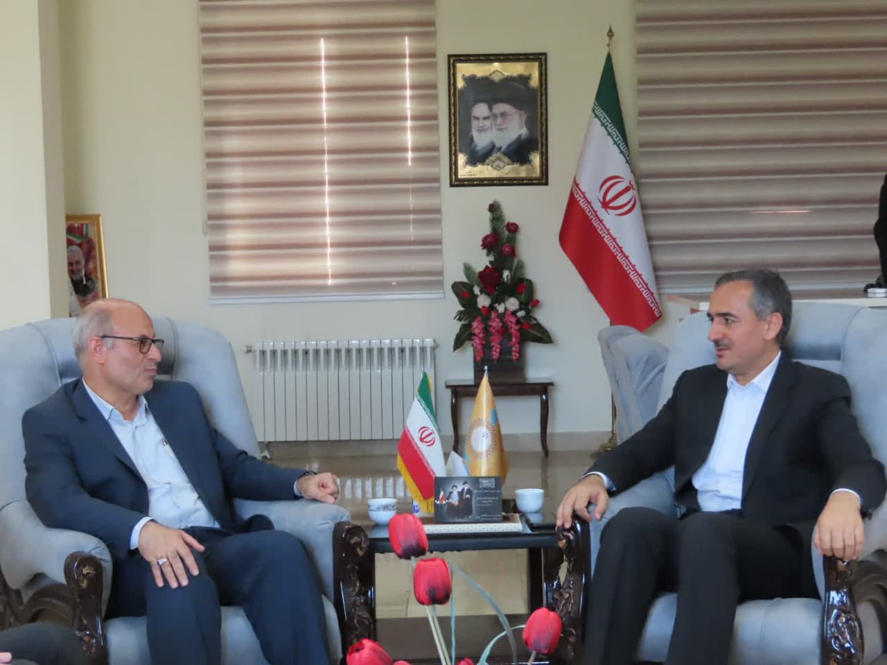 دیدار مدیر کل کمیته امداد امام خمینی(ره) با فرماندار شهرستان چایپاره