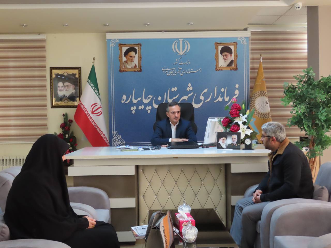 احصاء و بررسی مشکلات مردمی توسط نماینده عالی دولت در شهرستان چایپاره