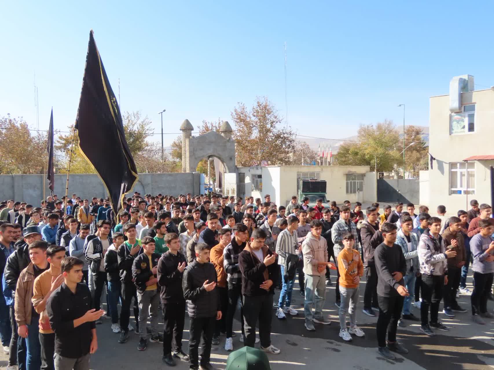 مراسم عزاداری ایام شهادت بانوی دو عالم ، حضرت فاطمه زهرا (س) برگزار شد